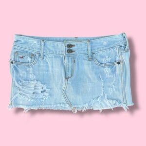 Hollister Distressed Mini Skirt size 1